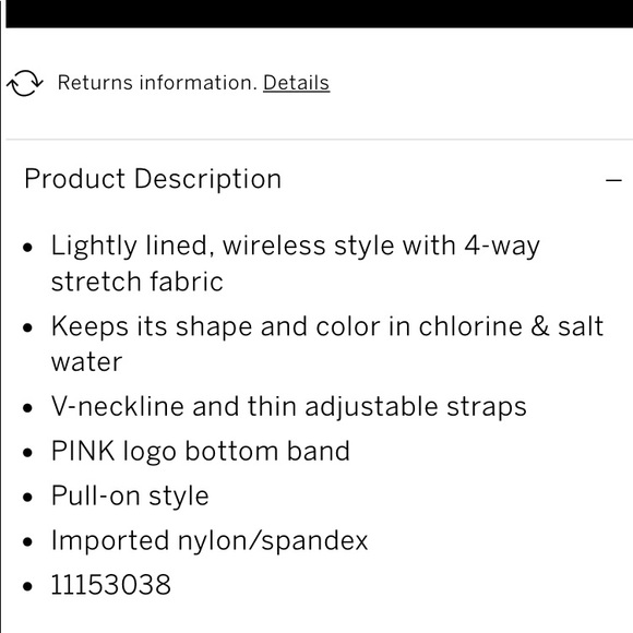 ❤️ VS-PINK - Beautiful Pink Sports Bra - Picture 4 of 6